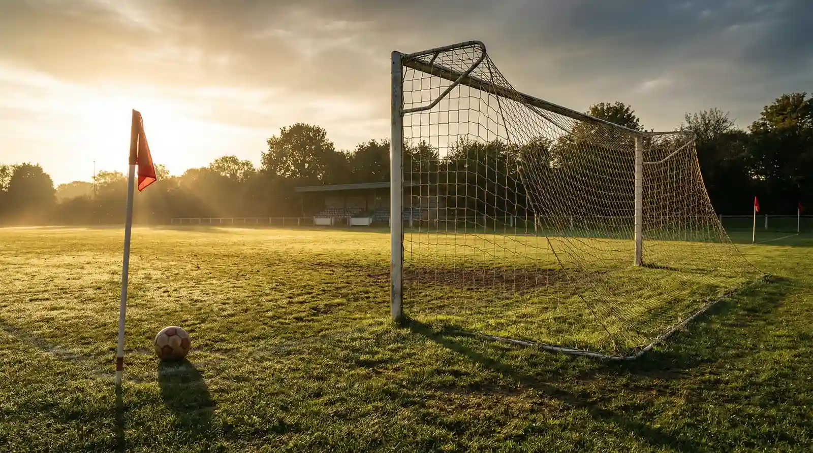 Estadio de fútbol argentino en día de partido de Copa Argentina con tribunas llenas